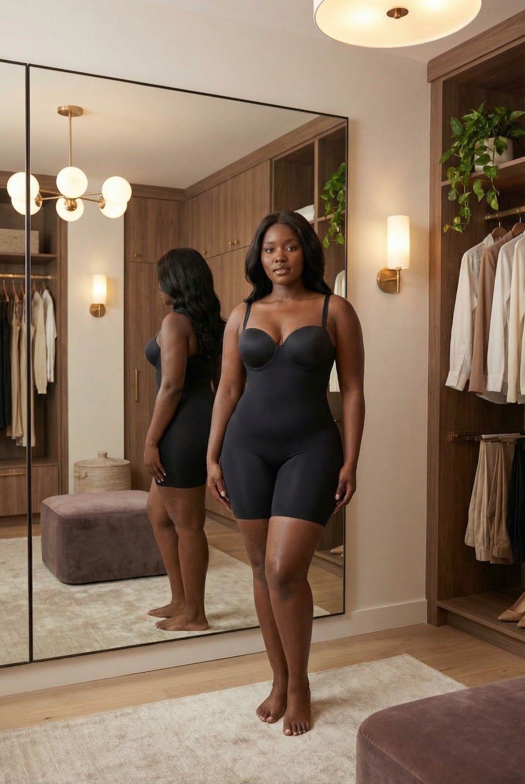 BODY GAINANT à soutien gorge, VENTRE PLAT, REMONTE-FESSIER