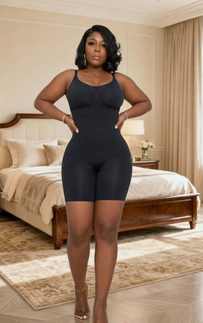 BODY GAINANT SILHOUTTE, VENTRE PLAT, REMONTE-FESSIER – DOS NUS
