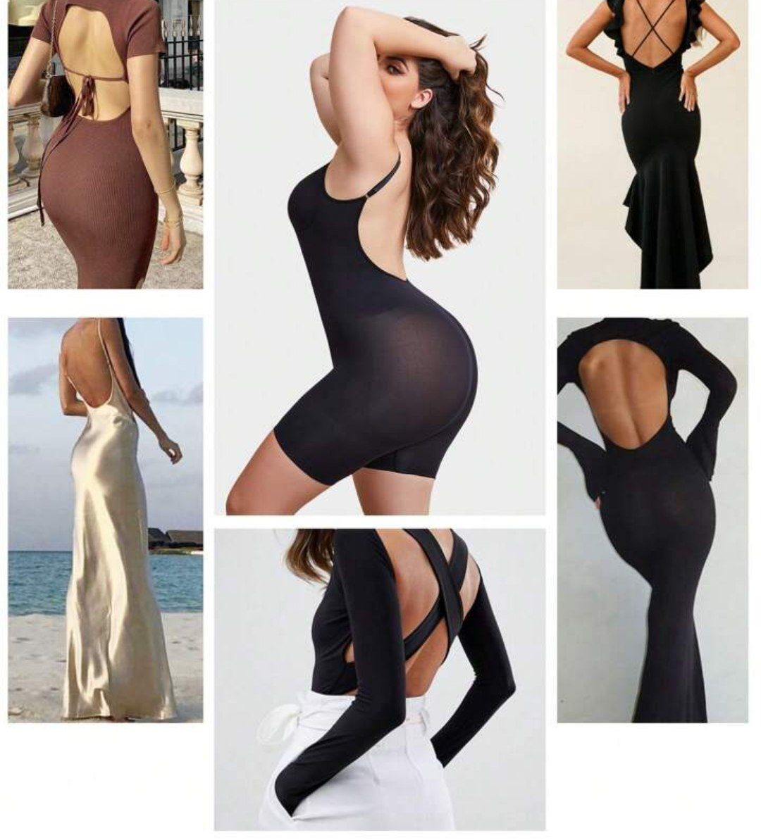 BODY GAINANT SILHOUTTE, VENTRE PLAT, REMONTE-FESSIER – DOS NUS